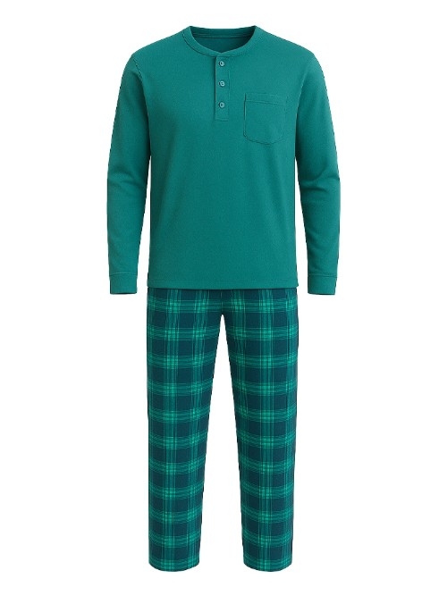 Charlie Choe Männer grün pyjama