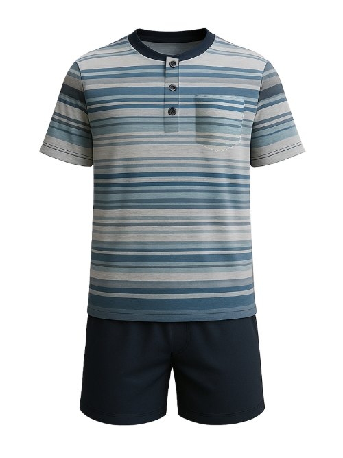 Charlie Choe Männer navy-blau shortama