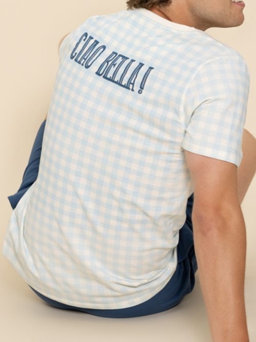 Charlie Choe Amalfi Coast blau shortama