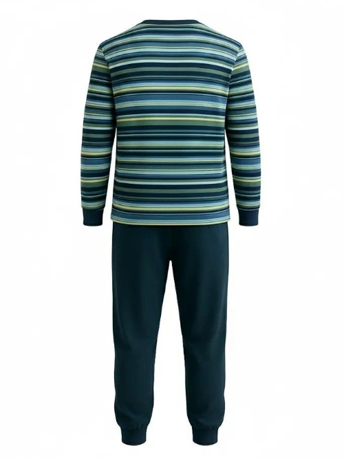 Charlie Choe Männer navy-blau pyjama