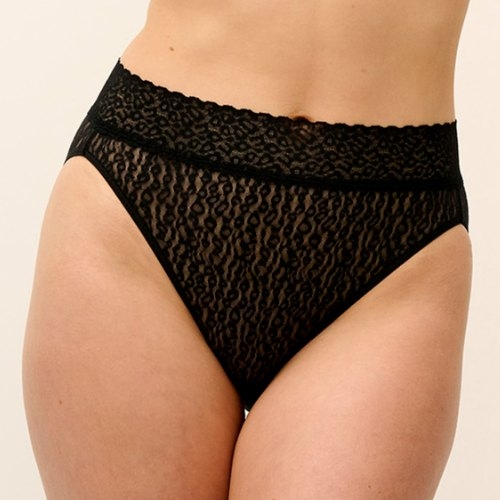 Wacoal Dessous High Bar schwarz hoher slip