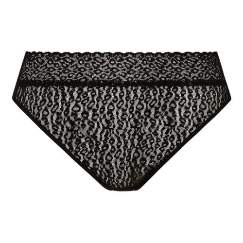 Wacoal Dessous High Bar schwarz hoher slip