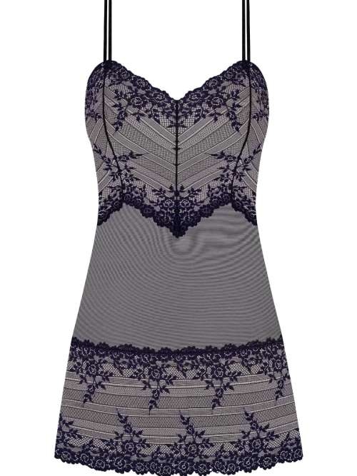 Wacoal Dessous Embrace Lace schwarz slipdress