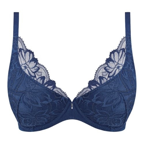 Wacoal Dessous Abellia navy-blau nicht geformter bh