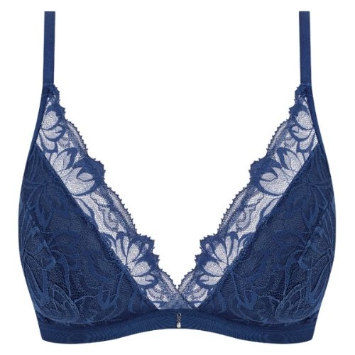 Wacoal Dessous Abellia navy-blau ohne bügel bh