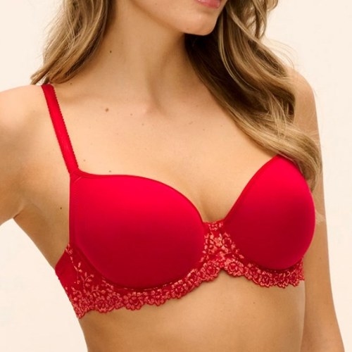 Wacoal Dessous Embrace Lace rot/pink vorgeformter bh