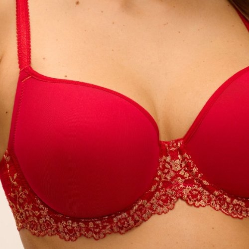 Wacoal Dessous Embrace Lace rot/pink vorgeformter bh