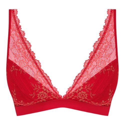 Wacoal Dessous Embrace Lace rot/pink nicht geformter bh