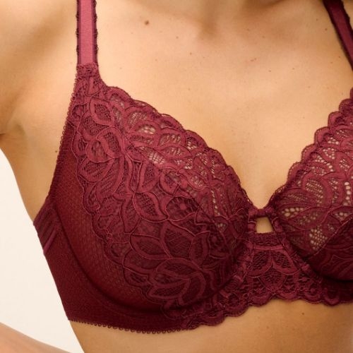 Wacoal Dessous B-smooth weinrot nicht geformter bh