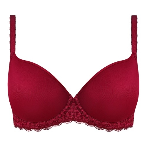 Wacoal Dessous B-smooth weinrot vorgeformter bh