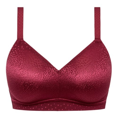 Wacoal Dessous Back Appeal weinrot ohne bügel bh