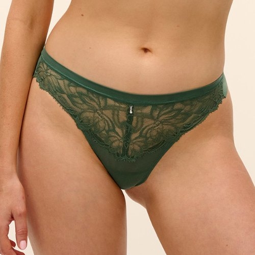 Wacoal Dessous Abellia forest green slip