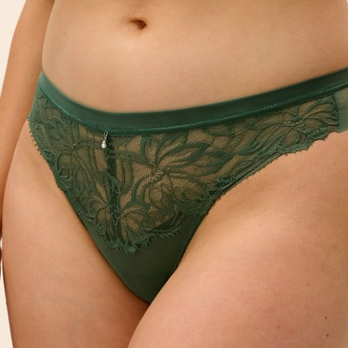 Wacoal Dessous Abellia forest green slip