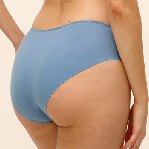 Wacoal Dessous B-smooth blue pearl slip