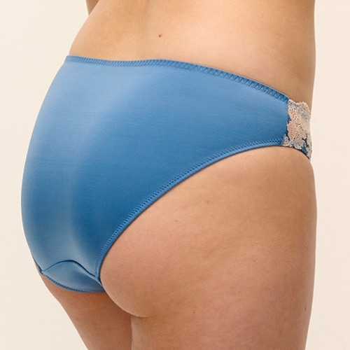 Wacoal Dessous Modern Affair blue drift/crystal gray slip