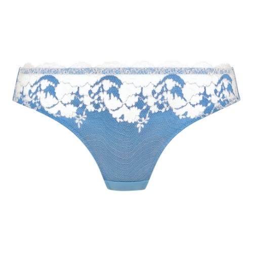 Wacoal Dessous Modern Affair blue drift/crystal gray slip