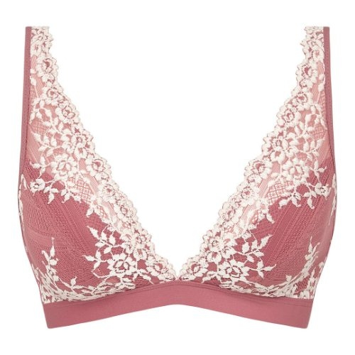 Wacoal Dessous Embrace Lace deco rose/schneeweiß ohne bügel bh