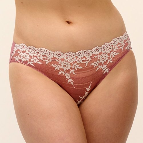 Wacoal Dessous Embrace Lace deco rose/schneeweiß slip