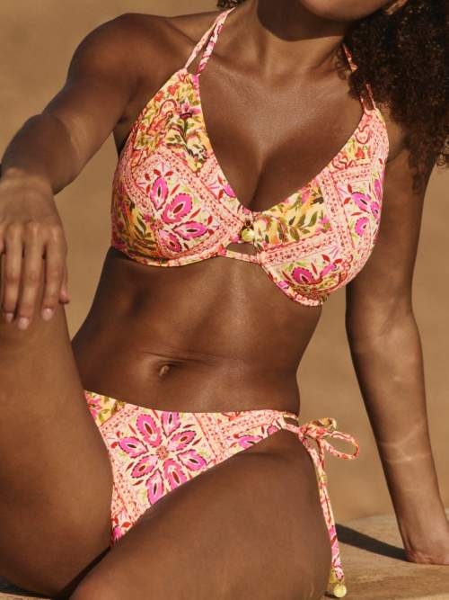 Freya Swim Club Bohemia pink bikini slip