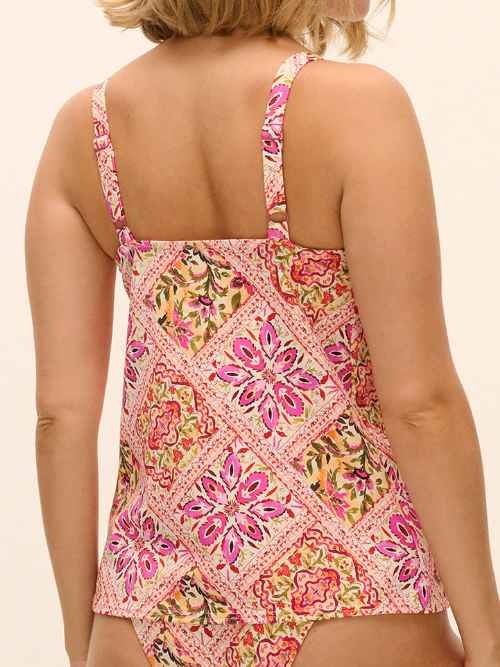 Freya Swim Club Bohemia pink tankini top