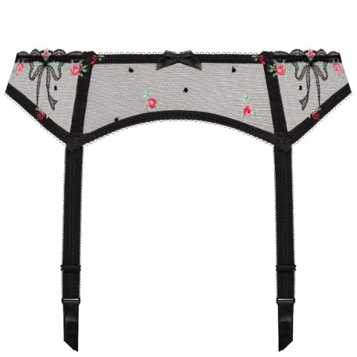 Freya Tilly noir strumpfhalter