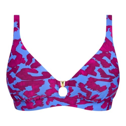 Fantasie schwimmen Merissa burgundy print gemoldefer bikini bh