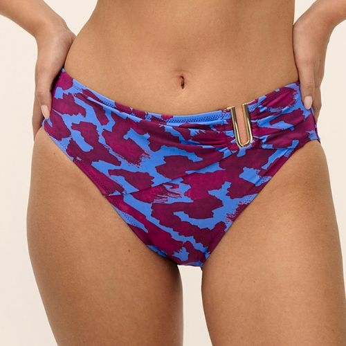 Fantasie schwimmen Merissa burgundy print bikini slip
