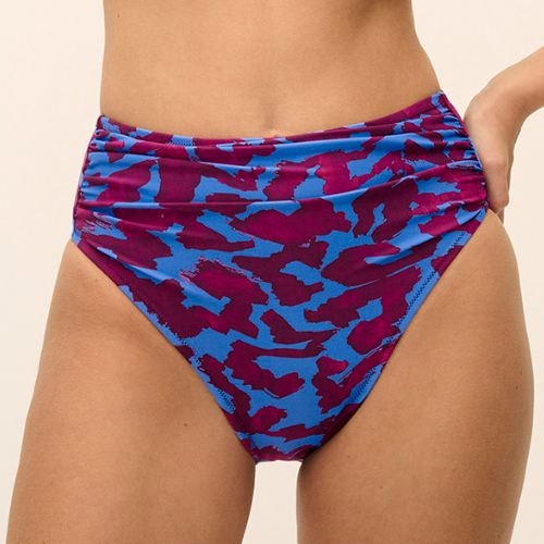 Fantasie schwimmen Merissa burgundy print bikini slip