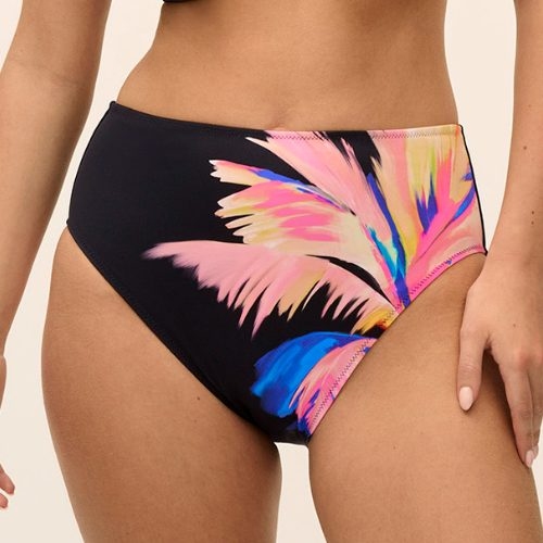 Fantasie schwimmen Waikiki Beach electric black bikini slip