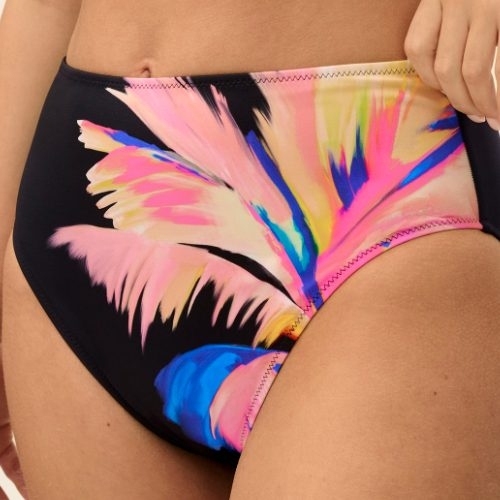 Fantasie schwimmen Waikiki Beach electric black bikini slip