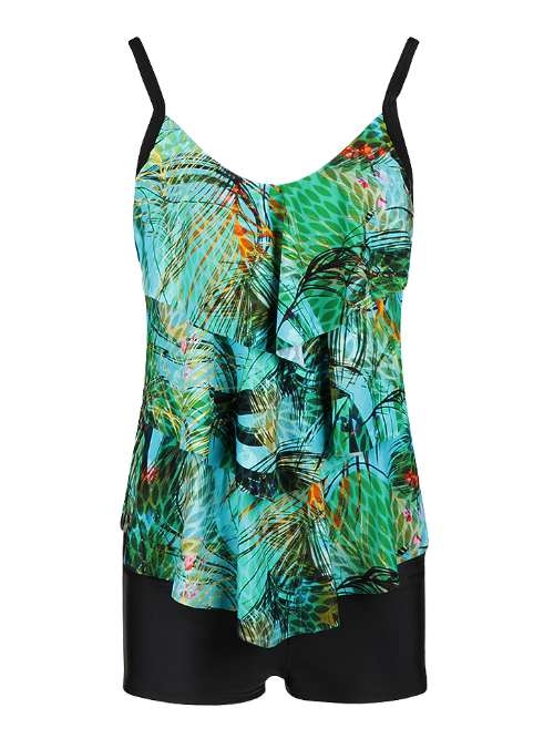 Mila Peacock grün/print set