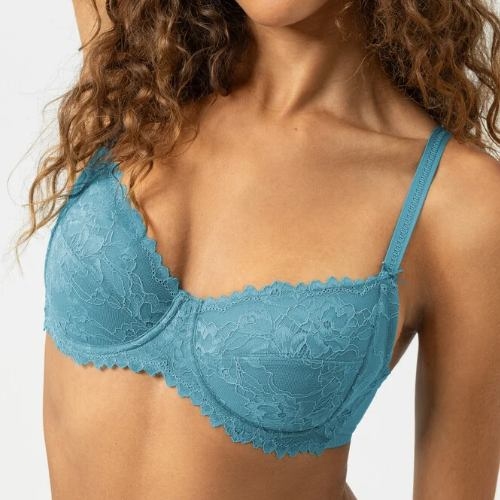 Mey Lingerie Fabulous blau nicht geformter bh