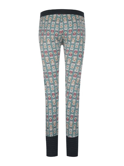 Charlie Choe Cold Days blau pyjamahose