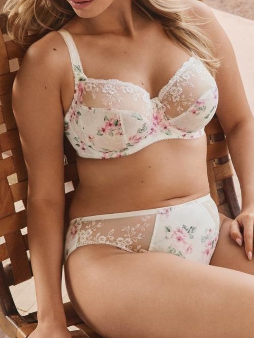 Fantasie-Dessous Lizbeth weiß nicht geformter bh