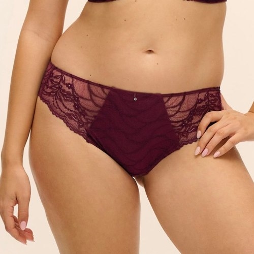 Fantasie-Dessous Cesile bordeaux brasilianischer slip