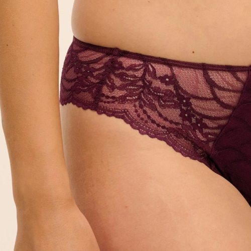 Fantasie-Dessous Cesile bordeaux brasilianischer slip