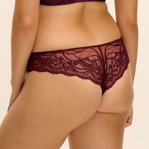 Fantasie-Dessous Cesile bordeaux brasilianischer slip