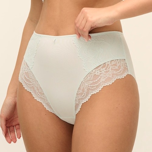 Fantasie-Dessous Cesile mint hoher slip
