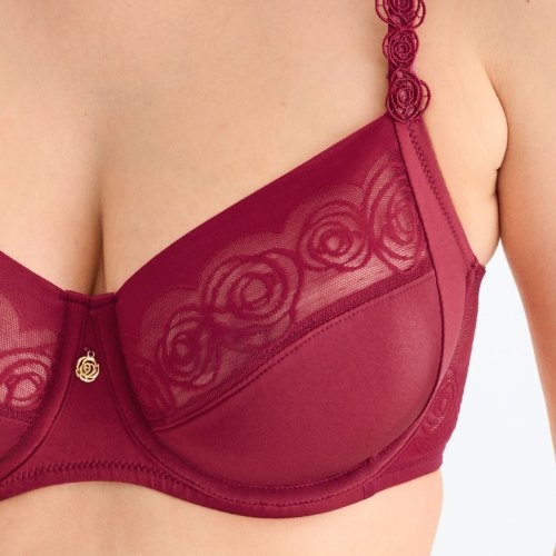 Lisca Ruby rot nicht geformter bh