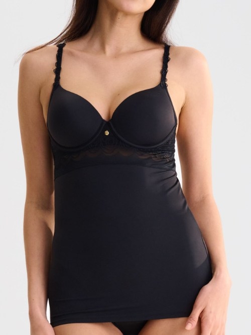 Lisca Ruby schwarz spaghetti top