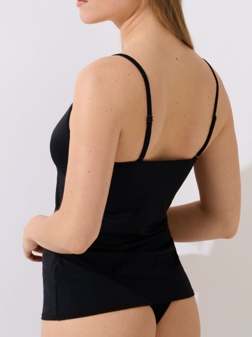Lisca Opal schwarz spaghetti top