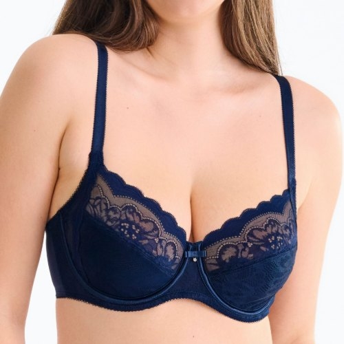 Lisca Evelyn navy-blau nicht geformter bh