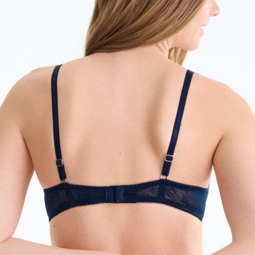 Lisca Evelyn navy-blau push up bh