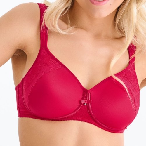 Lisca Evelyn rot ohne bügel bh