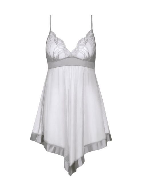 Lisca Amaze silber slipdress