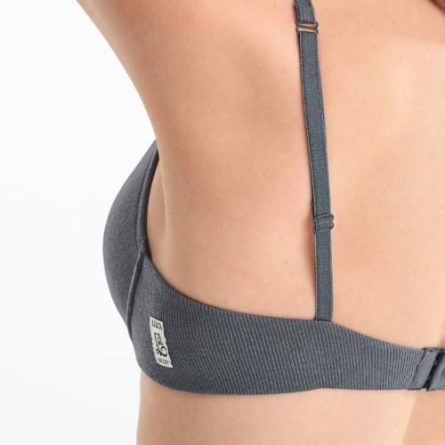 Lisca Freedom dunkegrau push up bh