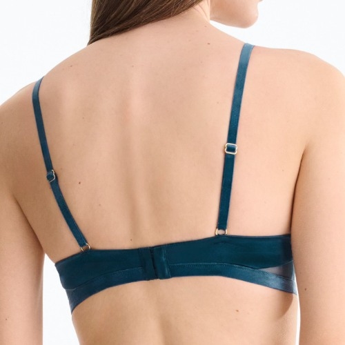 Lisca Velvet Luxe blau vorgeformter bh