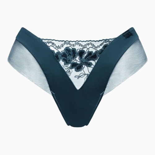 Lisca Velvet Luxe blau slip