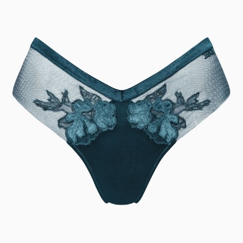 Lisca Velvet Luxe blau brasilianischer slip