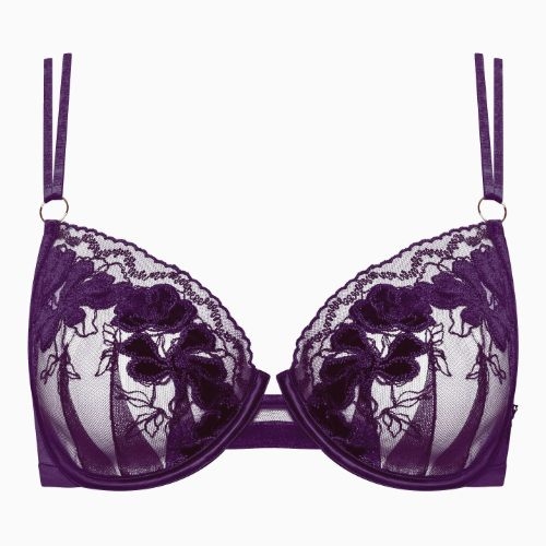 Lisca Velvet Luxe violett nicht geformter bh